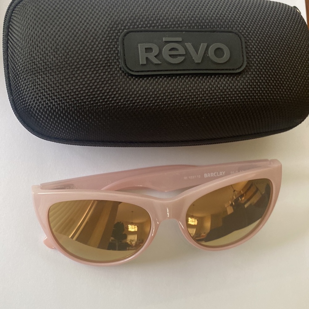 Revo Barclays Polarized Pink Sunglasses